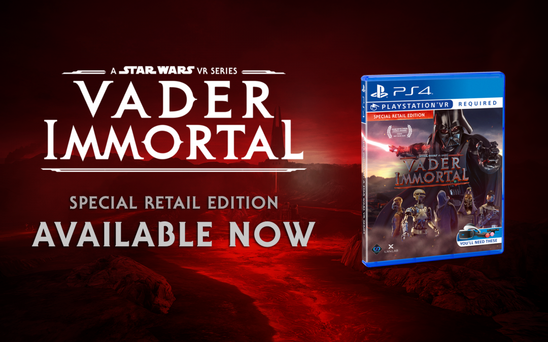 Vader Immortal Releases Physically for The First Time Ever!